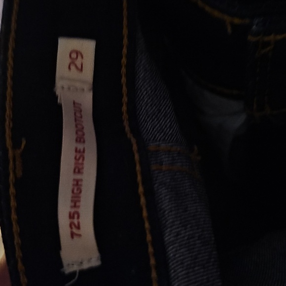 AWESOME LEVIS 725 HIGH RISE BOOTCUT JEANS - Picture 5 of 11